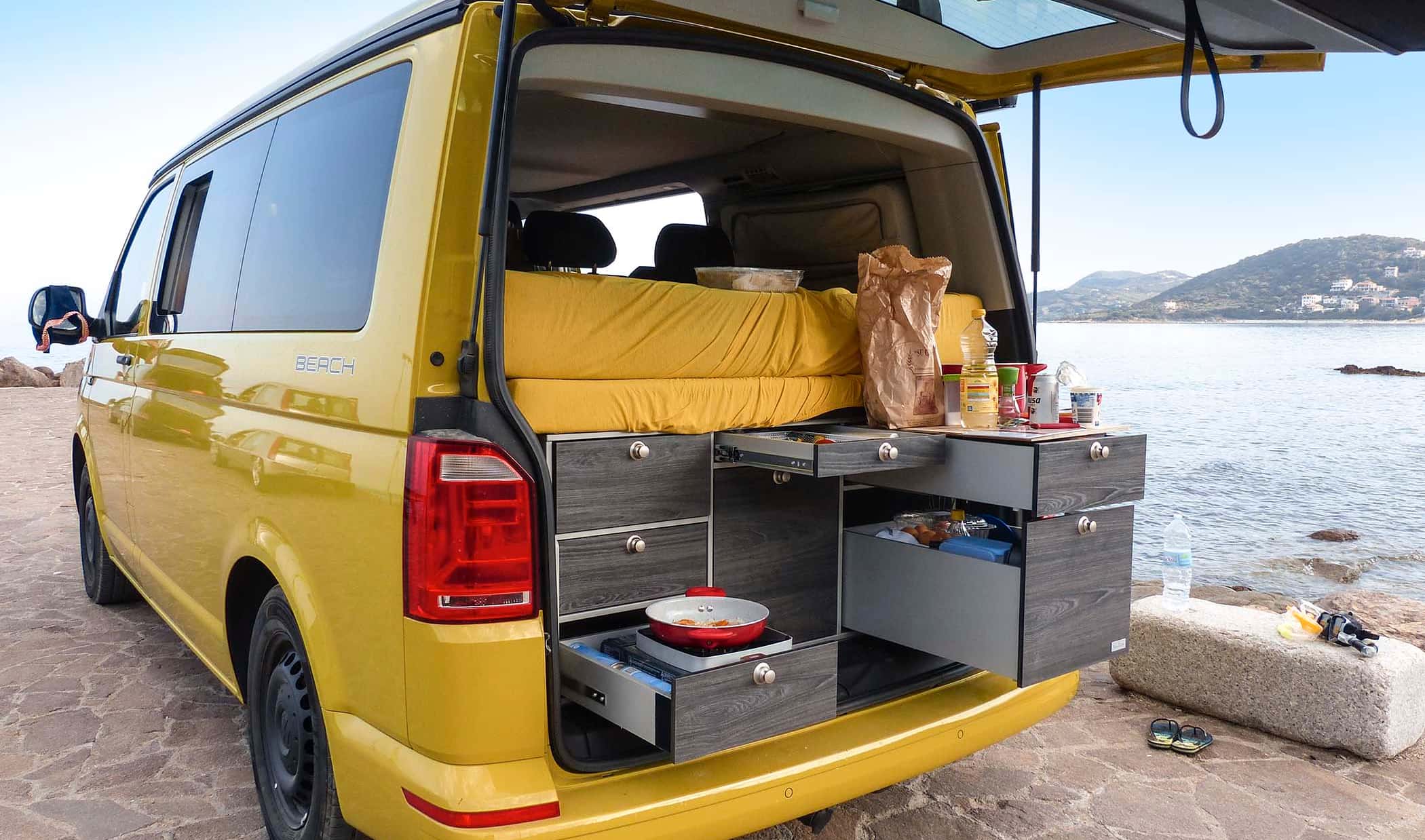 6 Must-Haves fr den VW-Campingbus California Beach