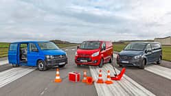 VW T6, Ford Transit und Mercedes Vito