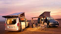 Mercedes Marco Polo und VW California Ocean