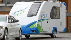 GfK-Dach beim Knaus Sport & Fun