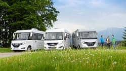 Hymer B-Klassen im Vergleich