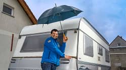 Dichtigkeitsprüfung Caravan