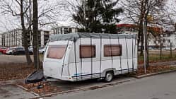 Winter-Abstellplätze Caravan