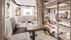 Caravans mit Kinderzimmer Hobby