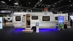 Wohnwagen, Außenfoto, Caravan Salon, Messe Düsseldorf, 2023, 