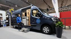 Campingbus, CMT, Messe, Außenaufnahme