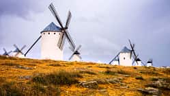 Landschaft, WindmŸhlen, Himmel, €sthetisch