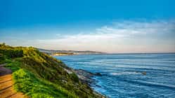 Buchten, Meer, Berge, Himmel, Horizont