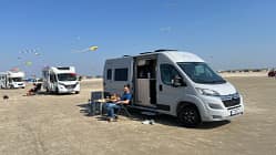 Clever Spirit 600 im Praxischeck; am Strand 