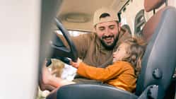 Baby, Steuer, Wohnmobil