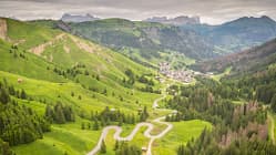  Pass-Porträt Passo Pordoi