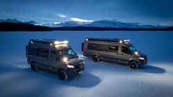 Schnee, Eis, Offroad, Camper, 4x4