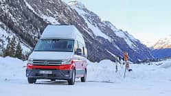 VW Grand California, Berge