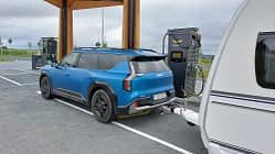 e-auto, wohnwagen, kia, fendt, bianco, dauertest Kia