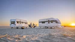 Hobby Strand, Caravan, Außen