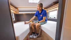 Bett, Dethleffs, Wohnmobil