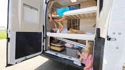 Stockbett, Campingbus, Familie