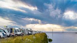 Wohnmobile, Nordsee, Camping, Urlaub
