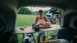 Campervan, K+che, Arbeitsfläche