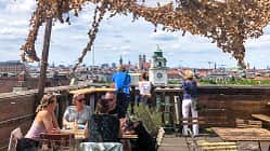 München, Dachgarten, Kulturzentrum, Gasteig