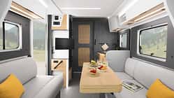 Teilintegreirt, Ahorn Camp T640, Innenaufnahme