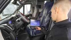 Laptop, Fiat Ducato, ACC, Update, Tempomat, Camping