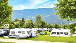 Stellplatz, Ideal Camping Lampele, Parzellen