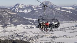 Skilift, Winter, Camping