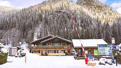 Frankreich, Portes Du Soleil, Campingplatz des Monats, Camping L‘Oustalet, Schranke