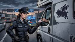 Polizistin, Wohnmobil