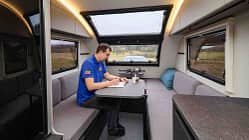 adria, action, sports, test, wohnwagen Sitzgruppe