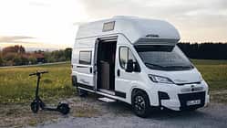 E-Scooter, Camping, Campingbus