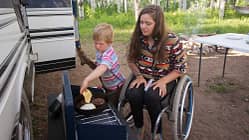 Mother with Child Union Camping Mother with Child Union Camping