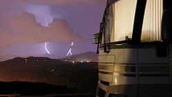 Gewitter Wohnmobil