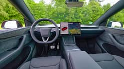 Tesla Model Y Performance, Tesla, Zugfahrzeug, Cockpit, Sitze