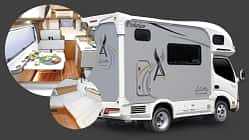 Nuts RV, Toyota Camroad, Aletta Evolution, Type X Nuts RV Toyota Camroad Aletta Evolution Type X