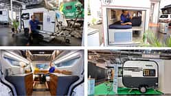 mini, kleine caravans, anhänger, wohnwagen, caravan salon kleine Caravans, Mini-Wohnwagen, Collage