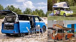 ID.Buzz, California Cruise, eVentje, Tonke Explorer, Elektro-Campervan, Aufstelldach verschiedene ID Buzz Ausbauten, Campervans