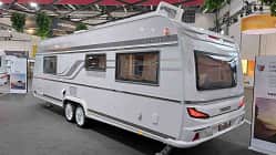 Tandemachser, Wohnwagen, Tabbert Puccini 685 DF Finest Edition, Außen hinten