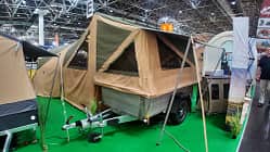Faltcaravan, Caravan, Cabanon Savana, Außenansicht, Anhänger f_Marktübersicht_Faltcaravans_Cabanon3