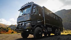 Kodiak 6x6 von R Truck-France als großer Expeditions-Lkw mit Wohnkabine
