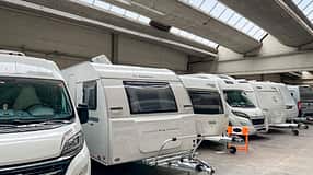 Winter-Abstellplätze Caravan