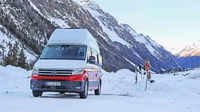 VW Grand California, Berge