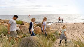 Strand, Dänemark, Camping, Urlaub, Kystlandet