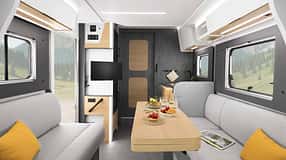 Teilintegreirt, Ahorn Camp T640, Innenaufnahme