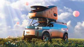 Fiat, Dolce Camper, Konzept, Dachzelt