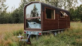 Vagabond Haven Nature Pod, Tiny House, Holz