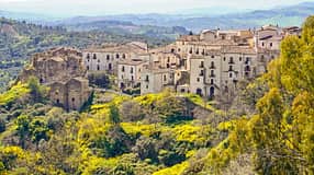 Basilikata, Italien, Campingplätze, Aliano, Stadt