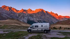 Berge, Camping, Frankreich, Urlaub, Reise