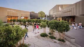 Metzingen Outlet, Camping, Urlaub, Winter, Shopping